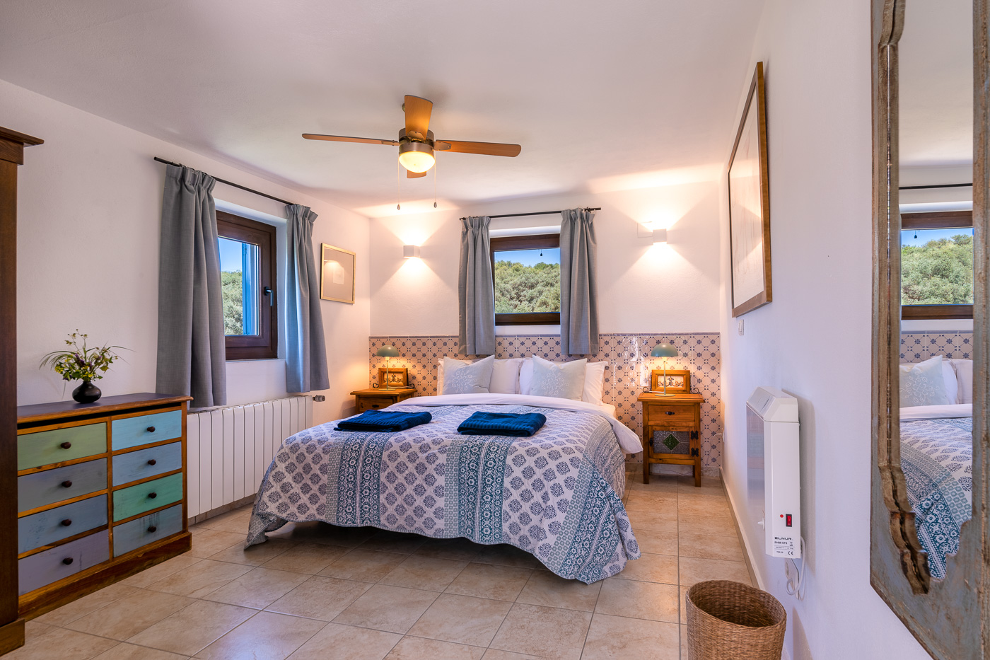 Bedroom 4 (Wisteria) on first floor, accessed from outside